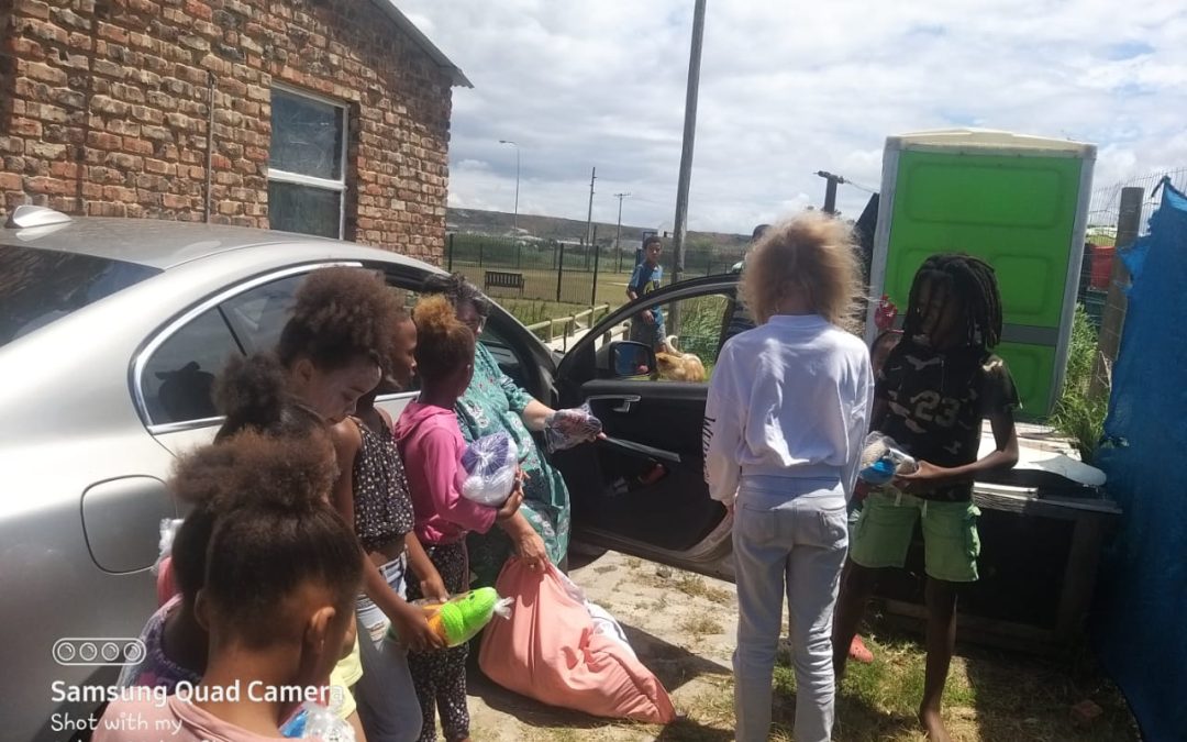 Mother Christmas visits Matthews Ground