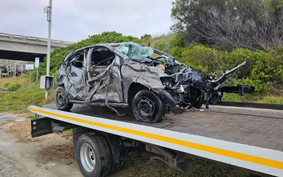 Motherwell resident survives car crash into Swartkops River